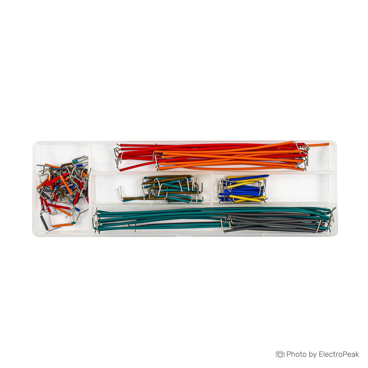 Breadboard Jumper Wire Pack - 65 Pieces - ElectroPeak