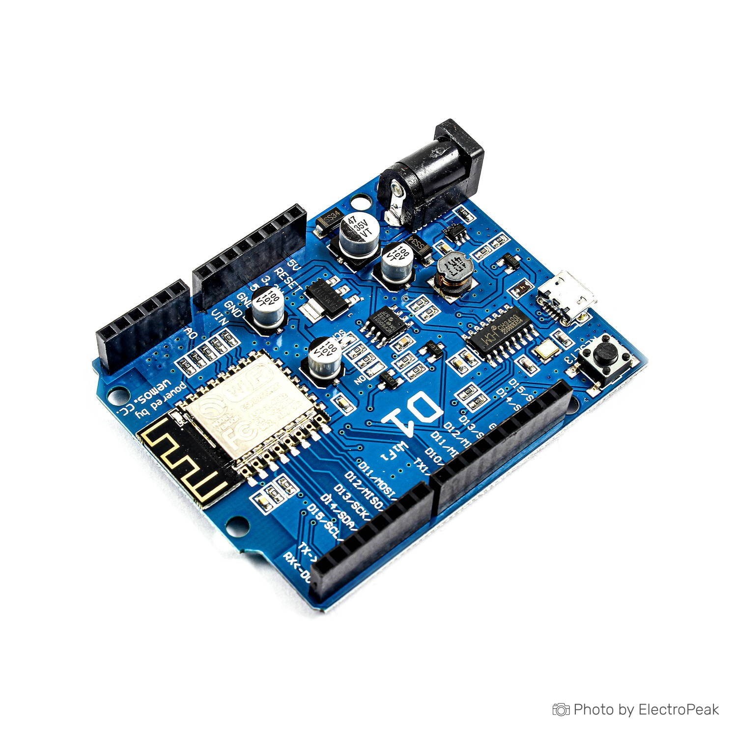 Configuring the Wemos D1 Mini Pro ESP8266 for Arduino IDE – The