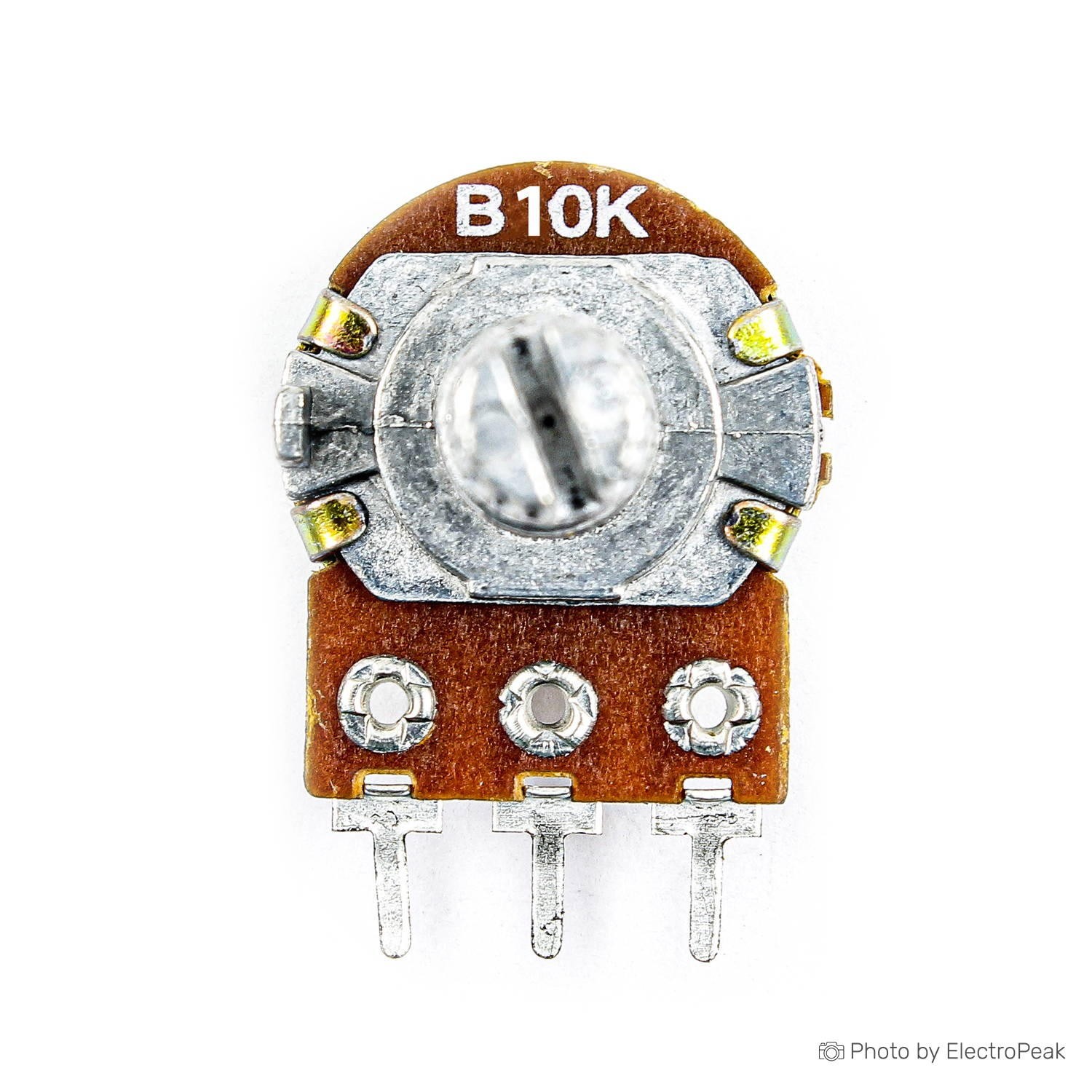 10K Ohm Rotary Potentiometer Pot 10 Turn Variable Dial Resistor