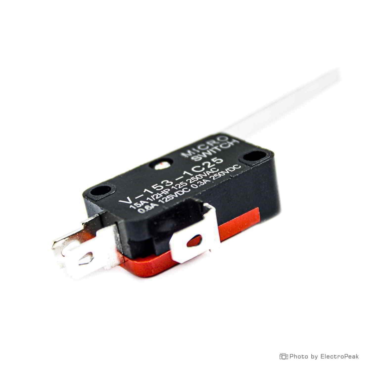 Interrupteur Fin De Course Micro V-15-1C25 SPDT - Pack De 2, Par HeyNana