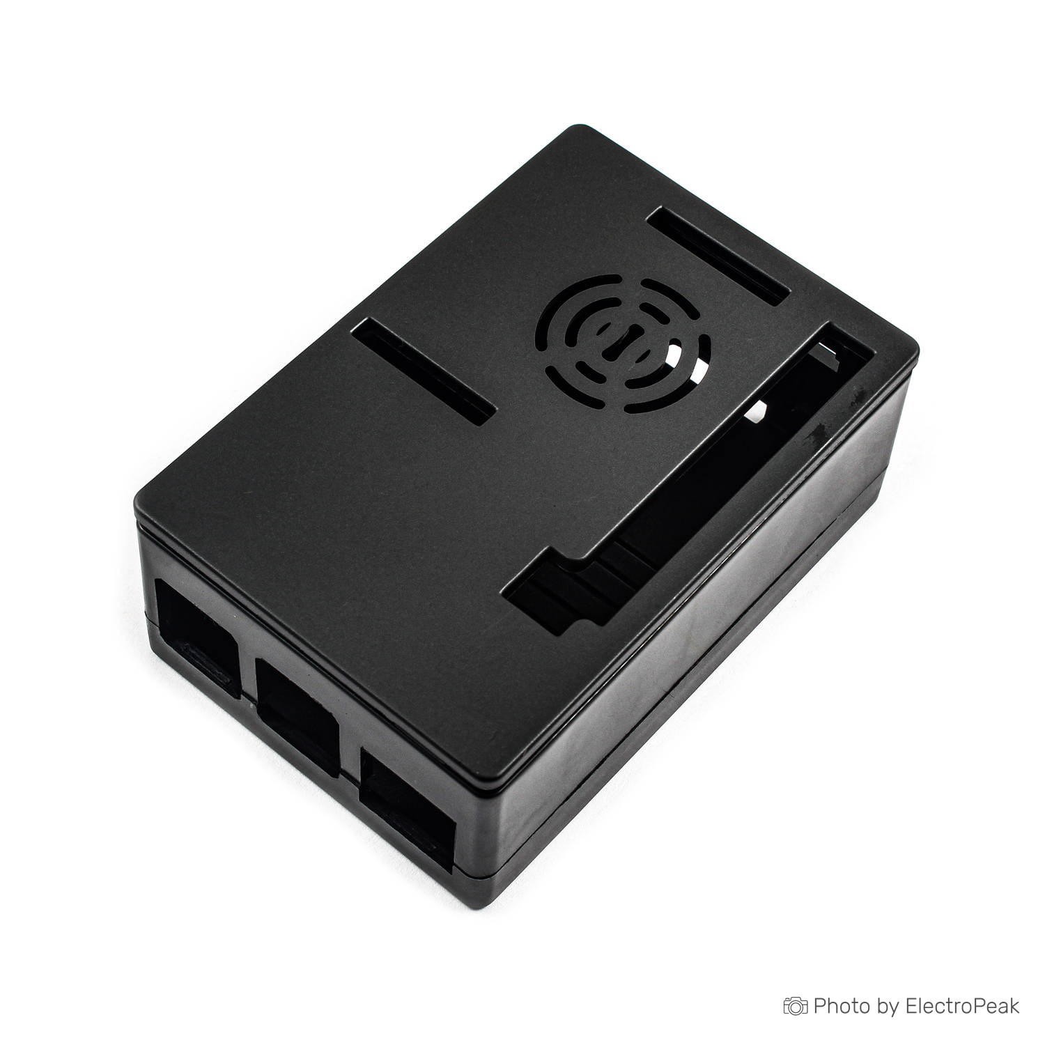 Raspberry Pi 4 Case with Fan (Black)