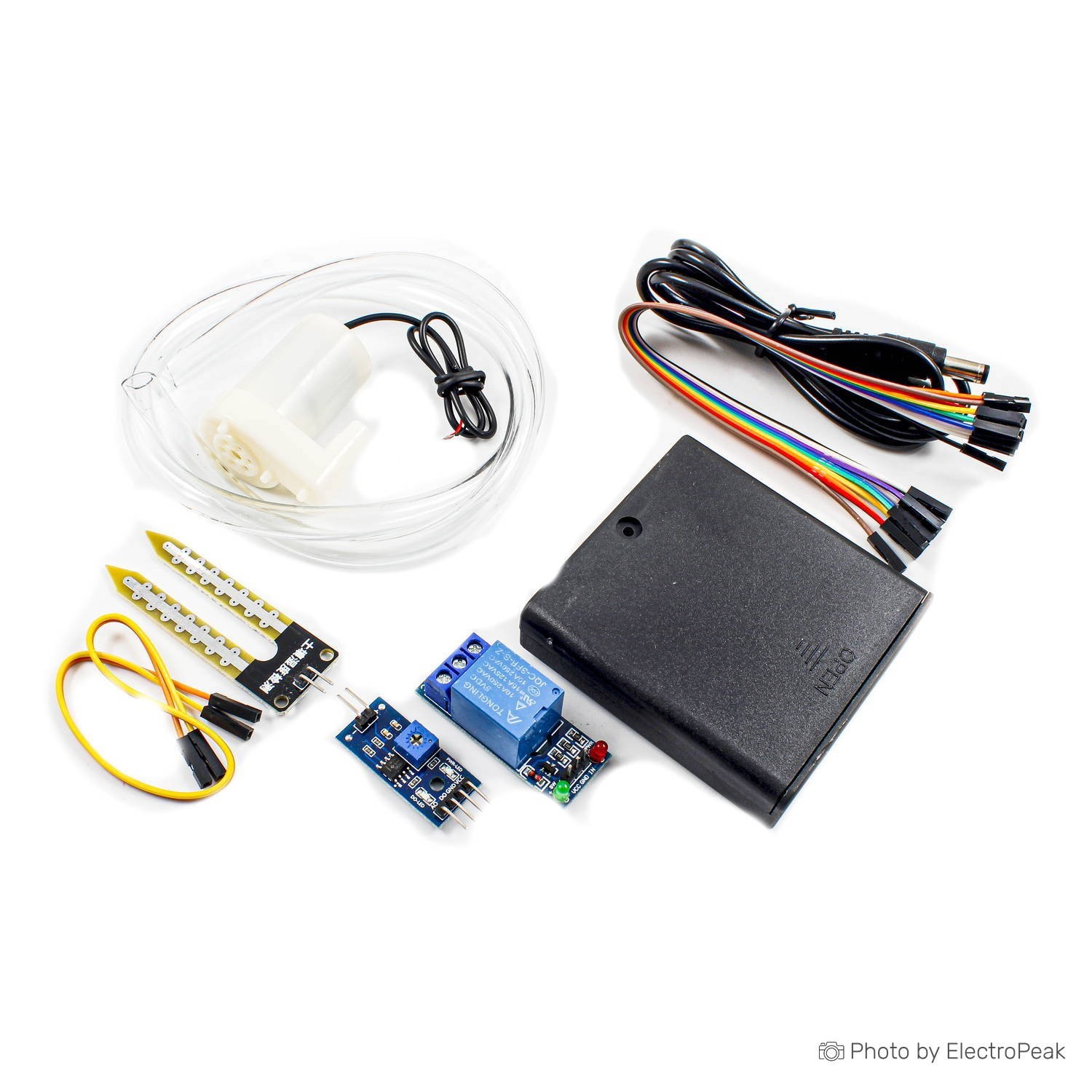 DIY Automatic Irrigation Module Kit System Soil Moisture Sensor Detection  Automatic Water Watering Pump Pumping