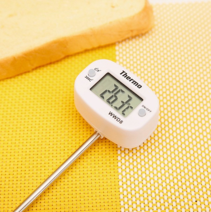 TA288 LCD Digital Food Thermometer BBQ Probe Thermometer Oven Milk