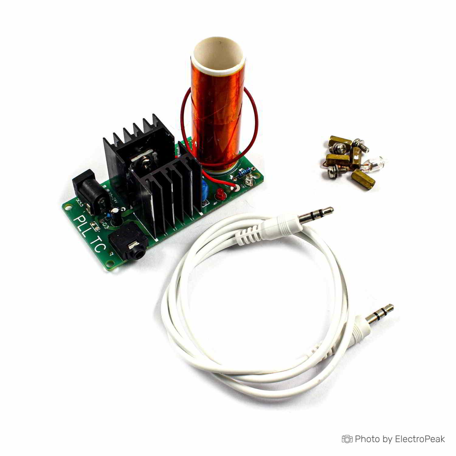 15W DIY Mini Tesla Coil Plasma Speaker Music Project – Aideepen