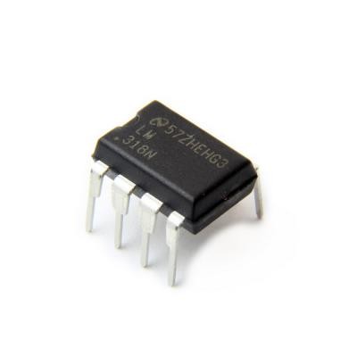 LM318N, 15MHz High Speed Op Amp, DIP-8