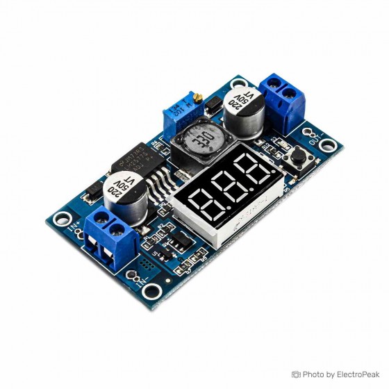 LM2577 DC-DC Step Up Boost Module with Voltage Display