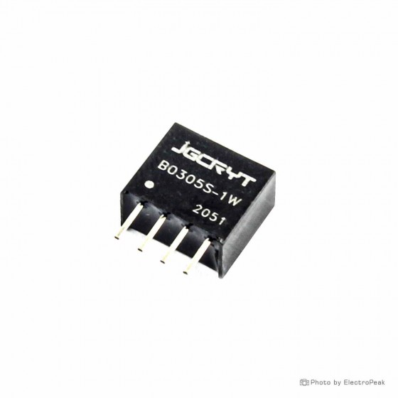 B0305S  DC-DC Isolated Power Supply Module - 1W, 3.3V to 5V
