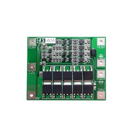 4S 16.8V 40A BMS 18650 Lithium Battery Protection Board