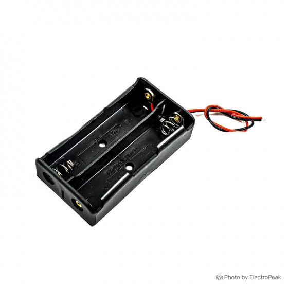 Lithium Battery Holder 2x18650 - Pack of 2