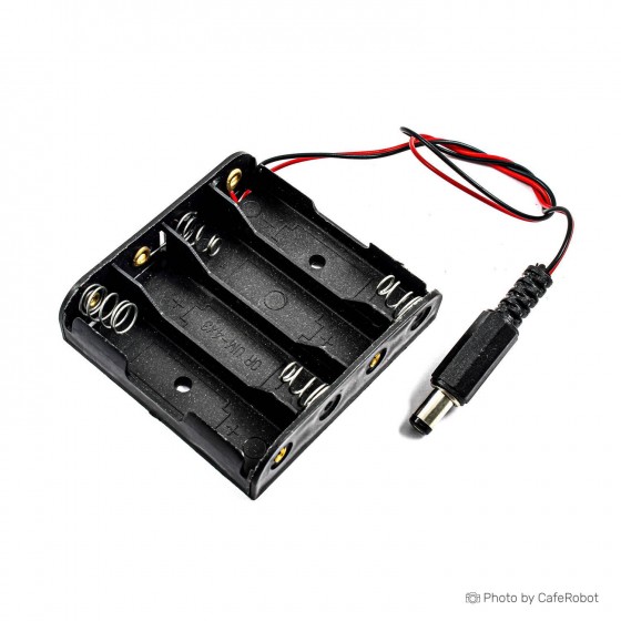 Battery Holder 4xAA 