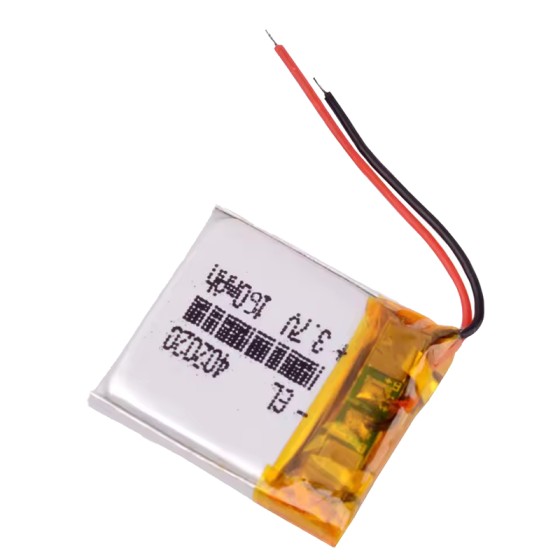 3.7V 110mAh Lithium Polymer Li-Po Battery, 4x20x20mm - Pack of 2