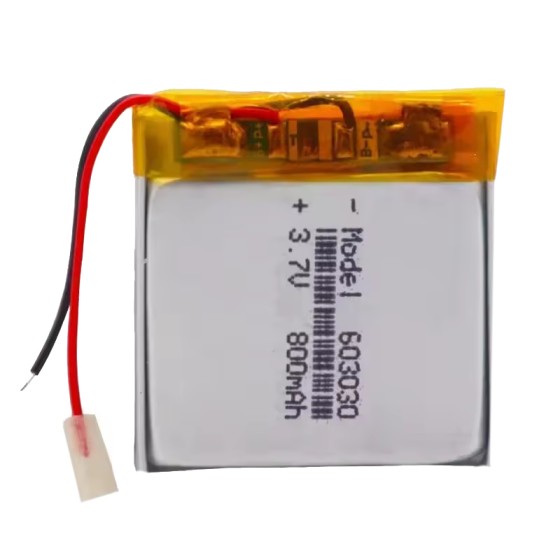 3.7V 500mAh Lithium Polymer Li-Po Battery, 6x30x30mm