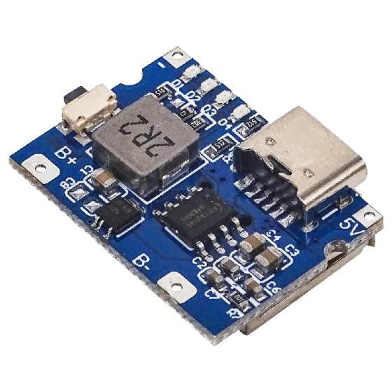 5V2A Charging and Discharging Integrated Module With Type-C/USB Port