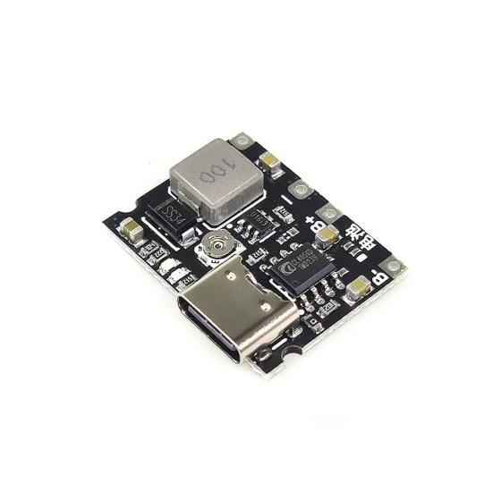 TP4056 18650 Li-ion USB Type-C Battery Charger/Discharger Module - With Boost Converter