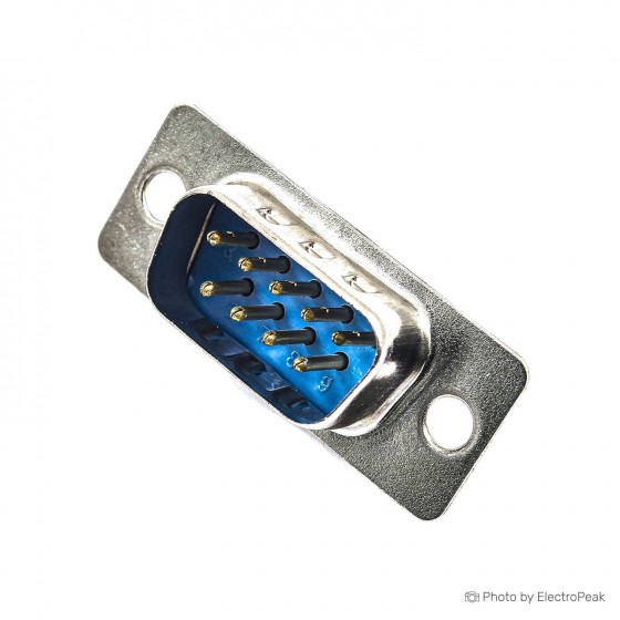 DB9 Male Solder D-SUB Connector  - Pack of 5