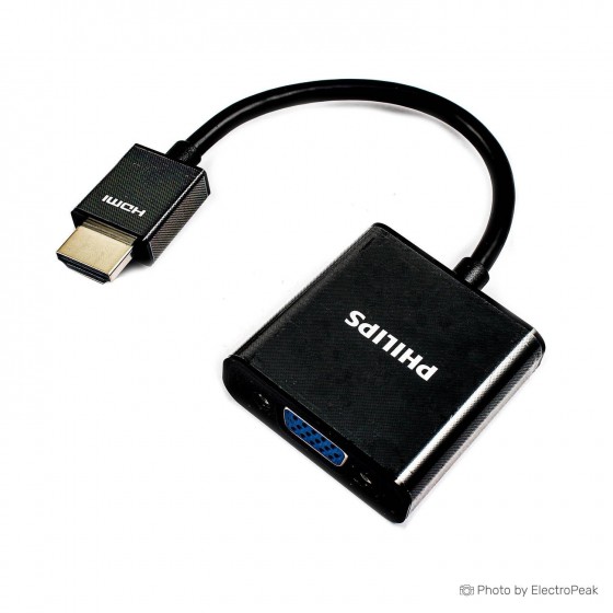 Philips HDMI to VGA Adapter Cable