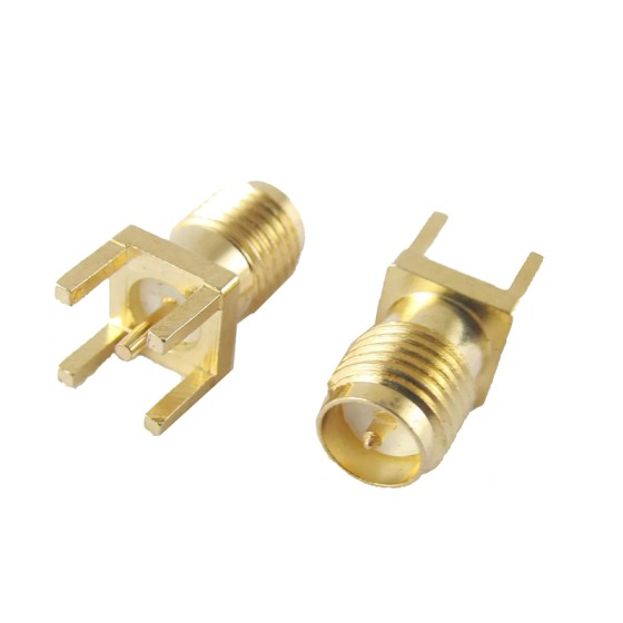 SMA Female PCB Connector (Straight) - Pack of 5