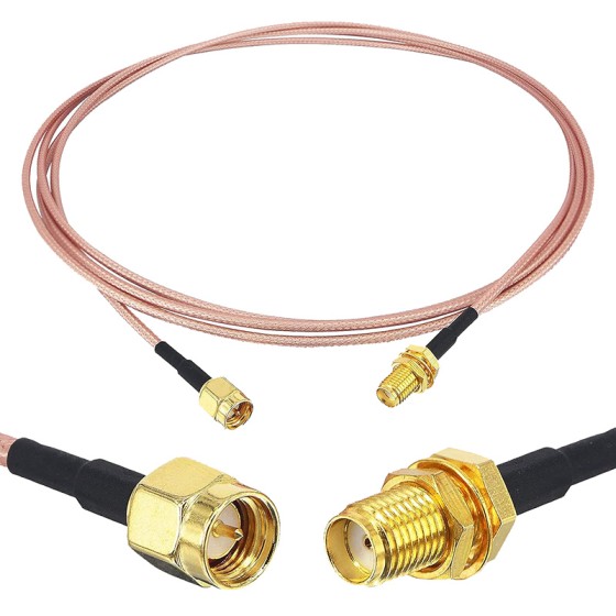 Coaxial Male-Female SMA Antenna Extension Cable