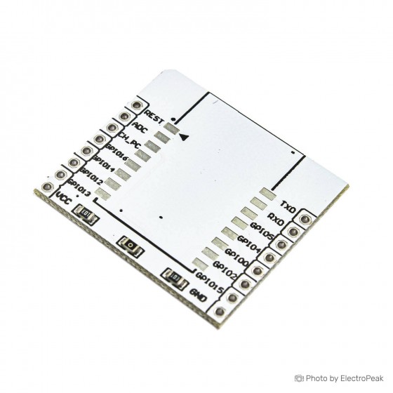 ESP8266 Proto Adapter Board for ESP-07, ESP-08, ESP-12