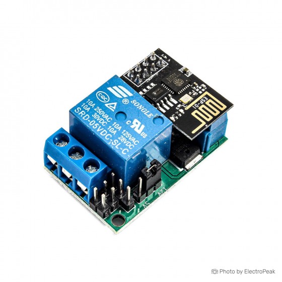 ESP8266 Wi-Fi 5V Relay Module for IoT/Smart Homes