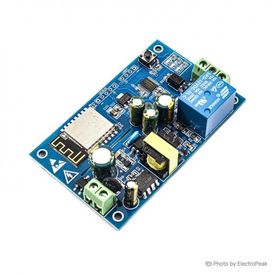 ESP8266 Wi-Fi Module with 5V Relay Supports Android Remote Control