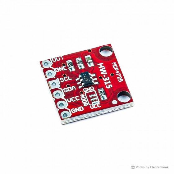 MCP4725 12-Bit DAC Digital to Analog Converter Module