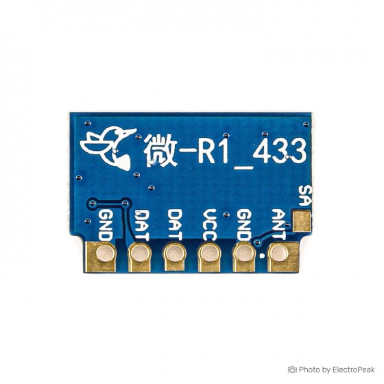 H3v4f 433mhz Wireless Receiver Module Electropeak 