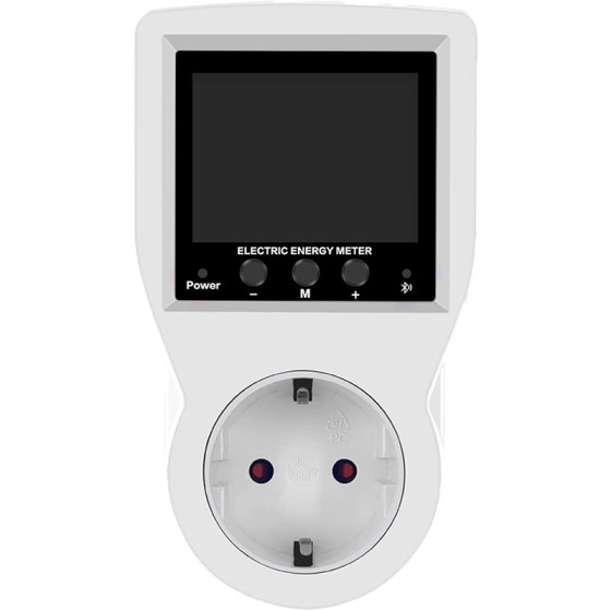 WiFi Smart Power Meter with Temperature Controller 10A