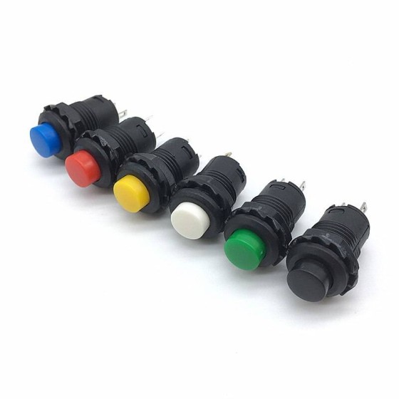 DS-427 12mm Momentary Push Button Switch - Pack of 5