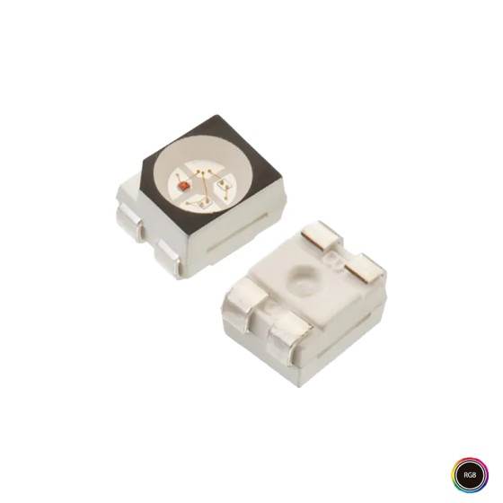 LED RGB 3528 (1411) Transparent LEDs - Pack of 20