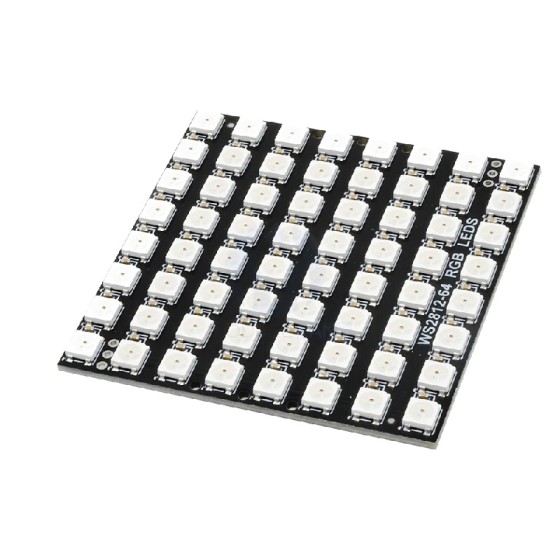 WS2812B 64-Bit Square RGB LED Module