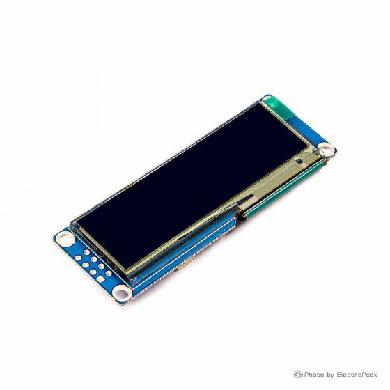 2.23inch OLED Display Module - SPI/IIC, 8 Pin, SSD1305 Driver (Blue)