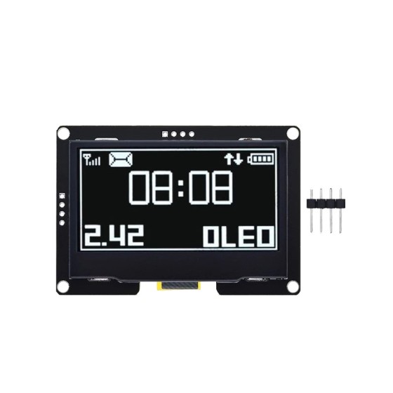 2.42inch 128x64 I2C OLED Display Module