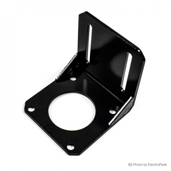 Steel L-Shape Mounting Bracket for NEMA23 57mm Stepper Motors