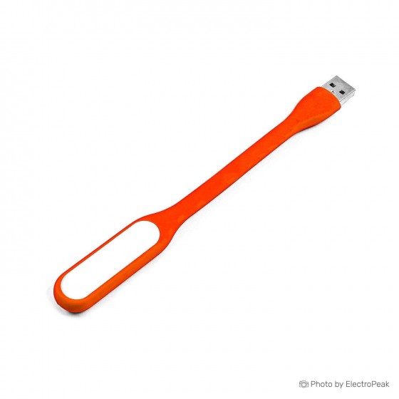 Portable USB Powered LED Light - Orange