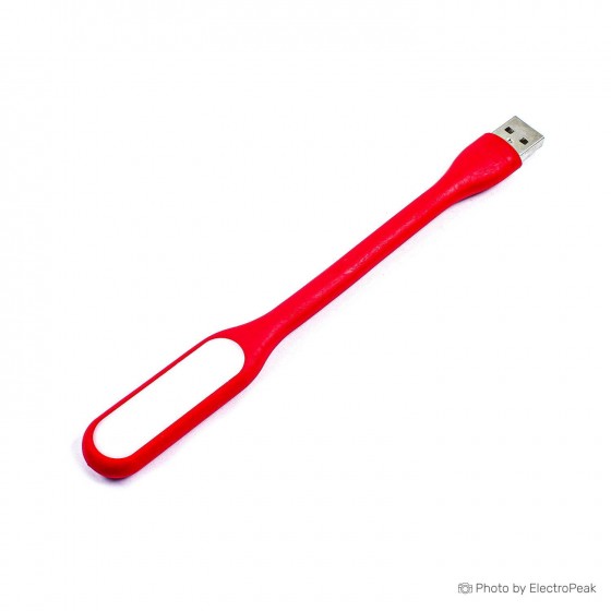 Portable USB Powered LED Light - Red