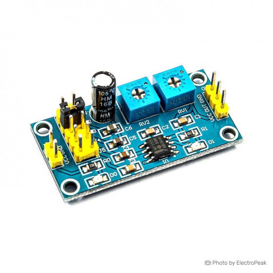 NE555 Timer Breakout & Pulse Generator Module