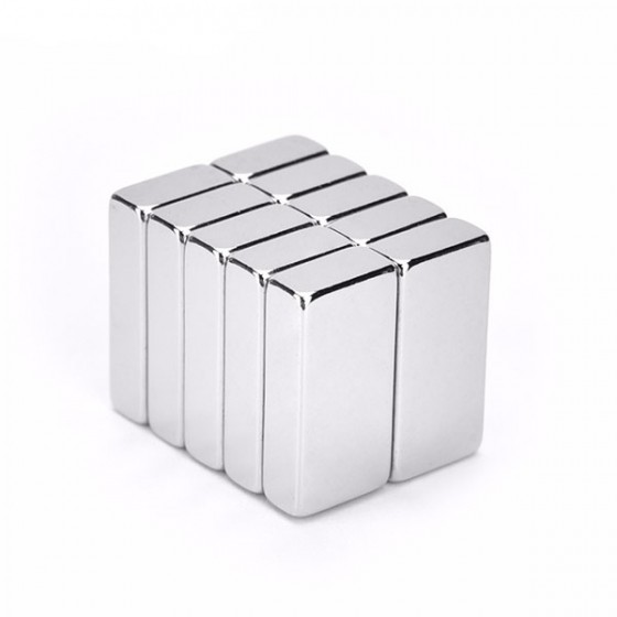 Neodymium Strong Magnet - 20x10x5mm Rectangular - Pack of 2