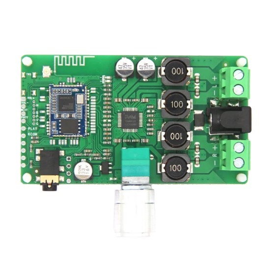 Qualcomm QCC3034 Bluetooth 5.1 Power Amplifier Board With Knob- 2x10W15W