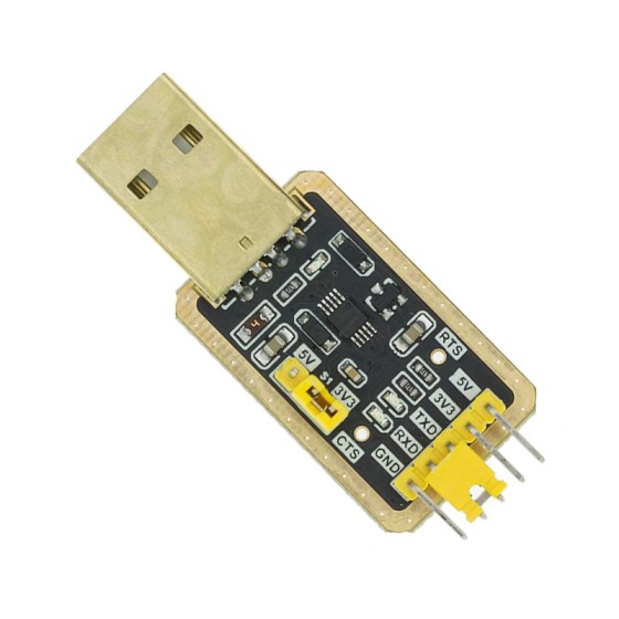 CH340E USB to TTL (Serial) Module With USB-A Connector