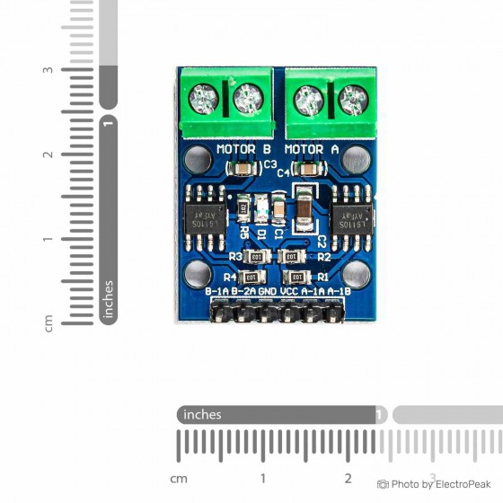 L9110S Dual-Channel Stepper/DC Motor Driver Controller Board