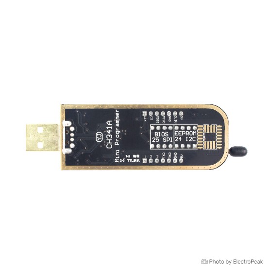 CH341A EEPROM Flash BIOS USB Programmer - ElectroPeak