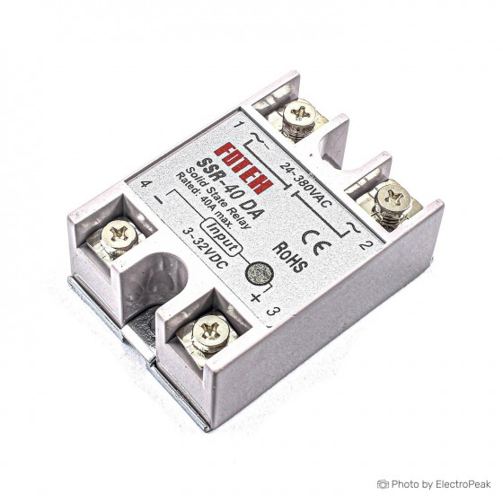 SSR-40DA SSR Solid State Relay - 40A, Single Phase