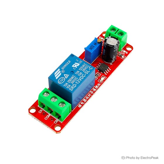 NE555 12V Delay Timer Relay Switch Module