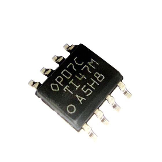 OP07CDR, 600 kHz Precision Amplifier, SO-8 (SOP-8) - Pack of 10