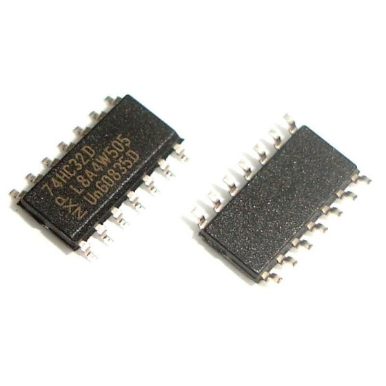 74HC32D, OR Logic Gate IC, SO-14 - Pack of 10