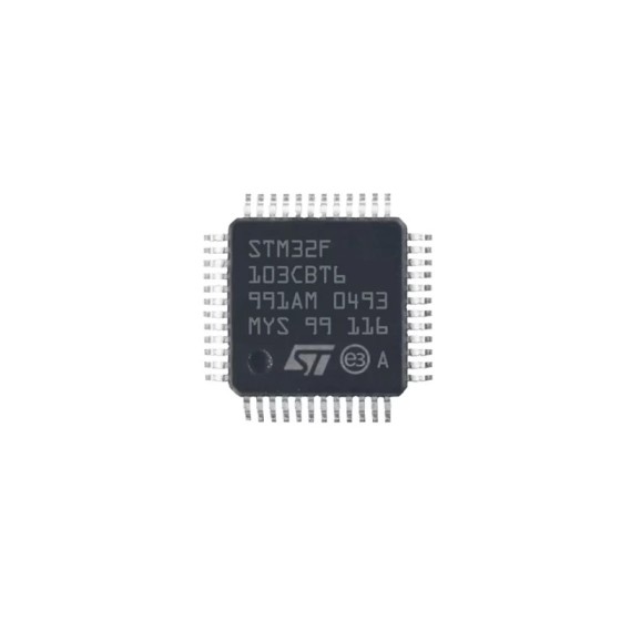 STM32F103CBT6, 12 bit 72 MHz ARM Cortex M Microcontroller, LQFP-48