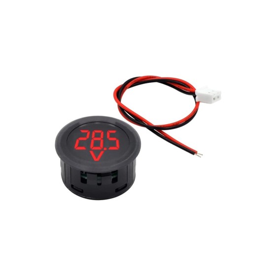 DC 4~100V 2-Wire Digital Voltmeter Module With Round Display