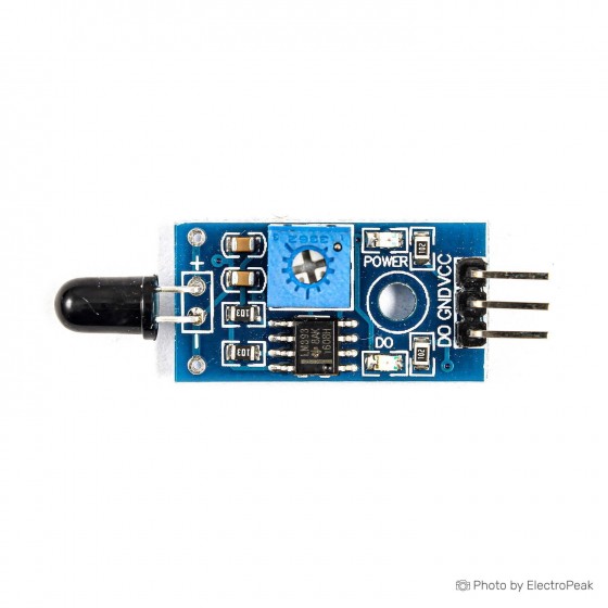 Ir Infrared Flame Sensor Module - Electropeak