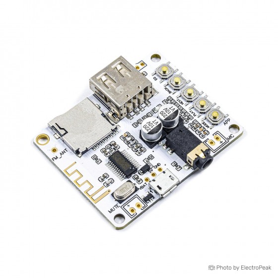 Bluetooth MP3 Audio Decoding Module with USB, TF Card Output